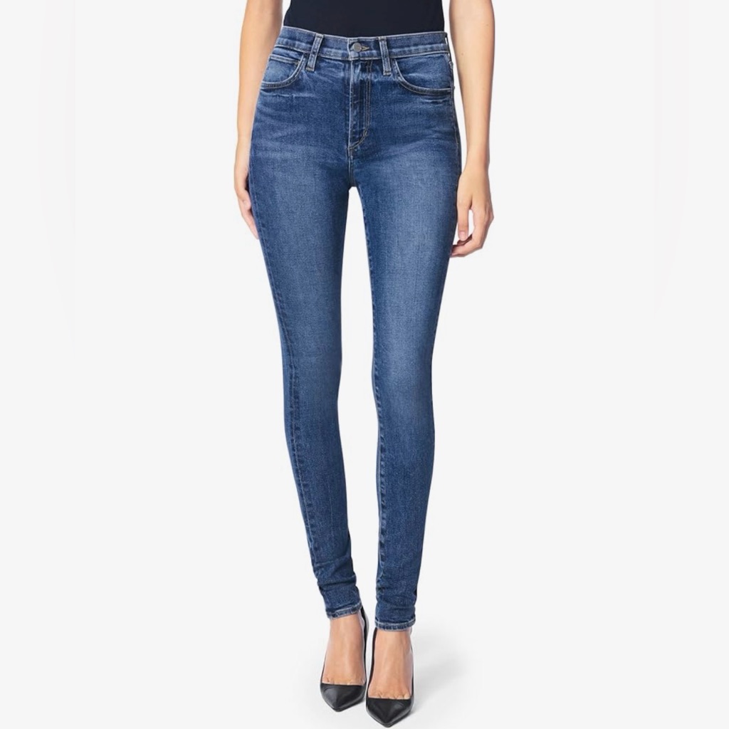 Joe's Jeans Dark Blue High-Rise Skinny Jeans Size 26 Tall